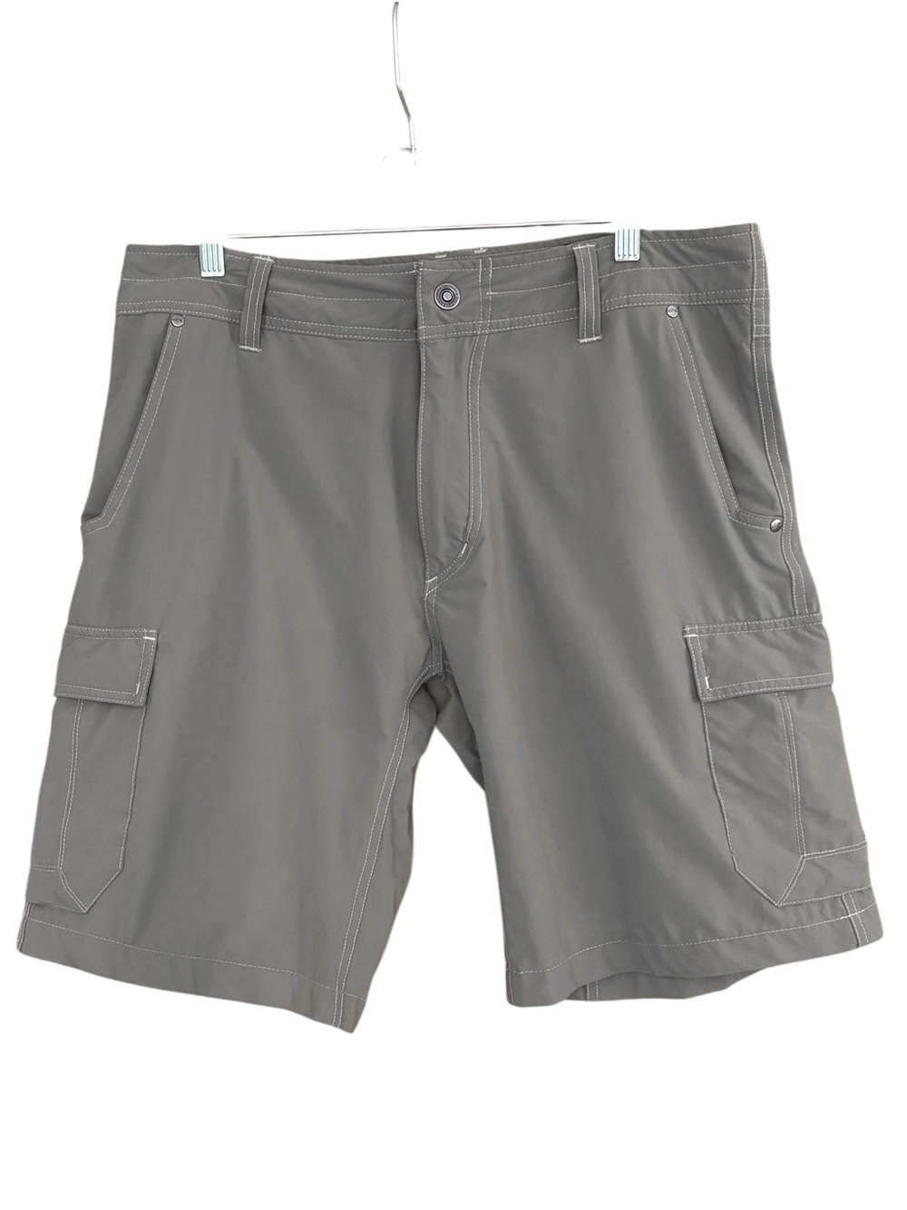 KÜHL Mens 34 Gray Cargo Hiking Outdoor Utility Shorts